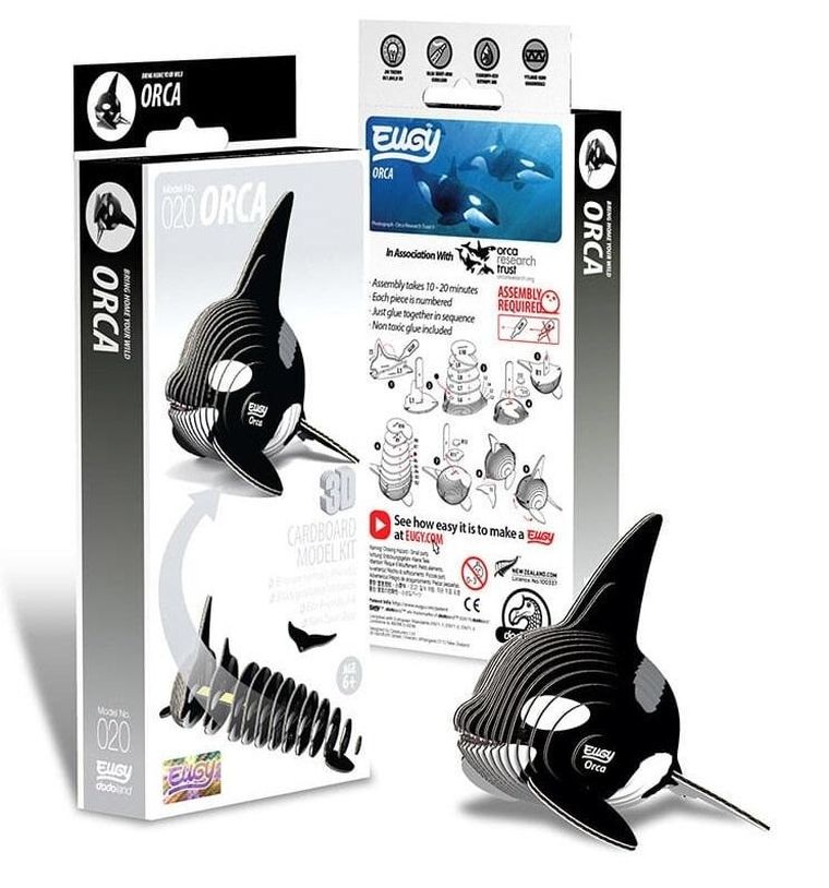 Eugy, układanka 3D, Orka