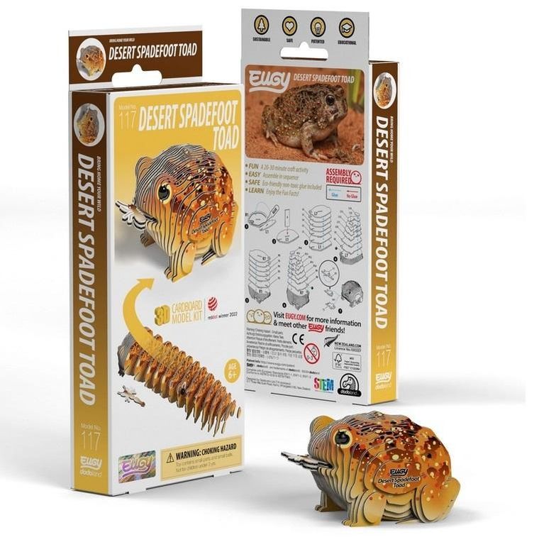 Eugy, układanka 3D, Ropucha Pustynna