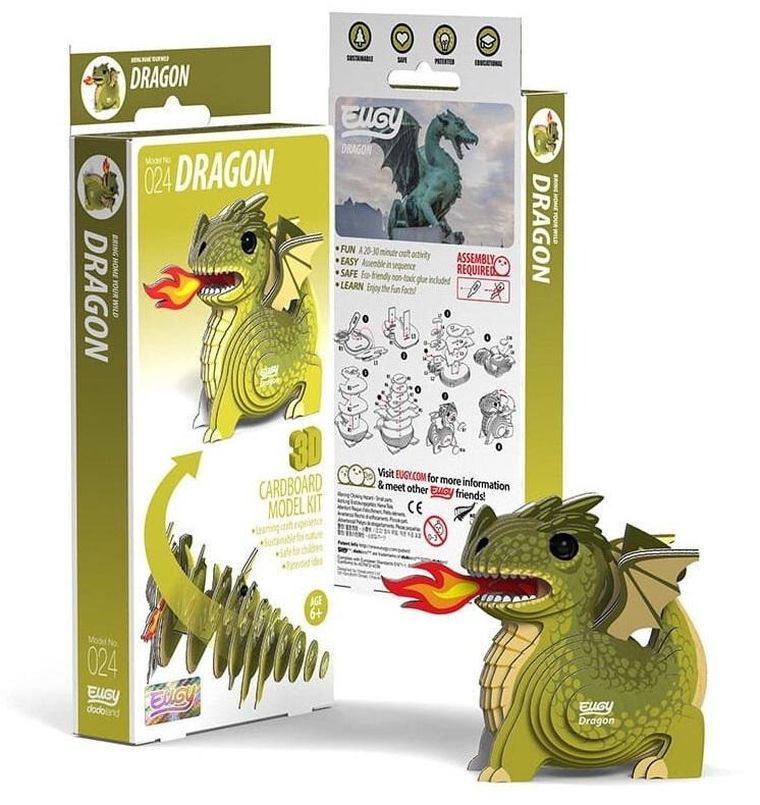 Eugy, układanka 3D, Smok