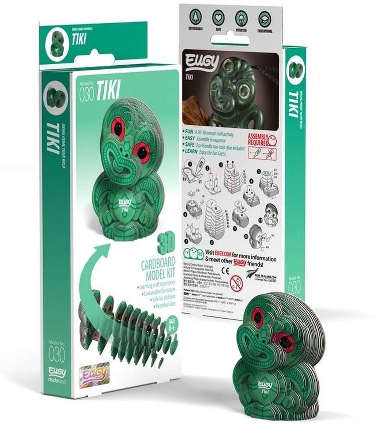 Eugy, układanka 3D, Tiki