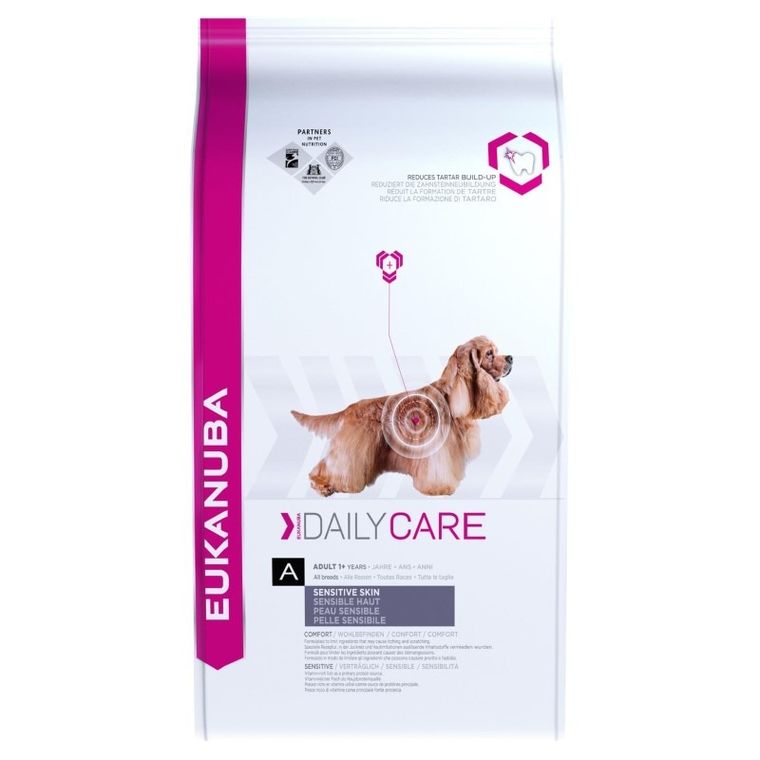 Eukanuba, Daily Care Sensitive Skin, karma sucha dla psa, 2,3 kg