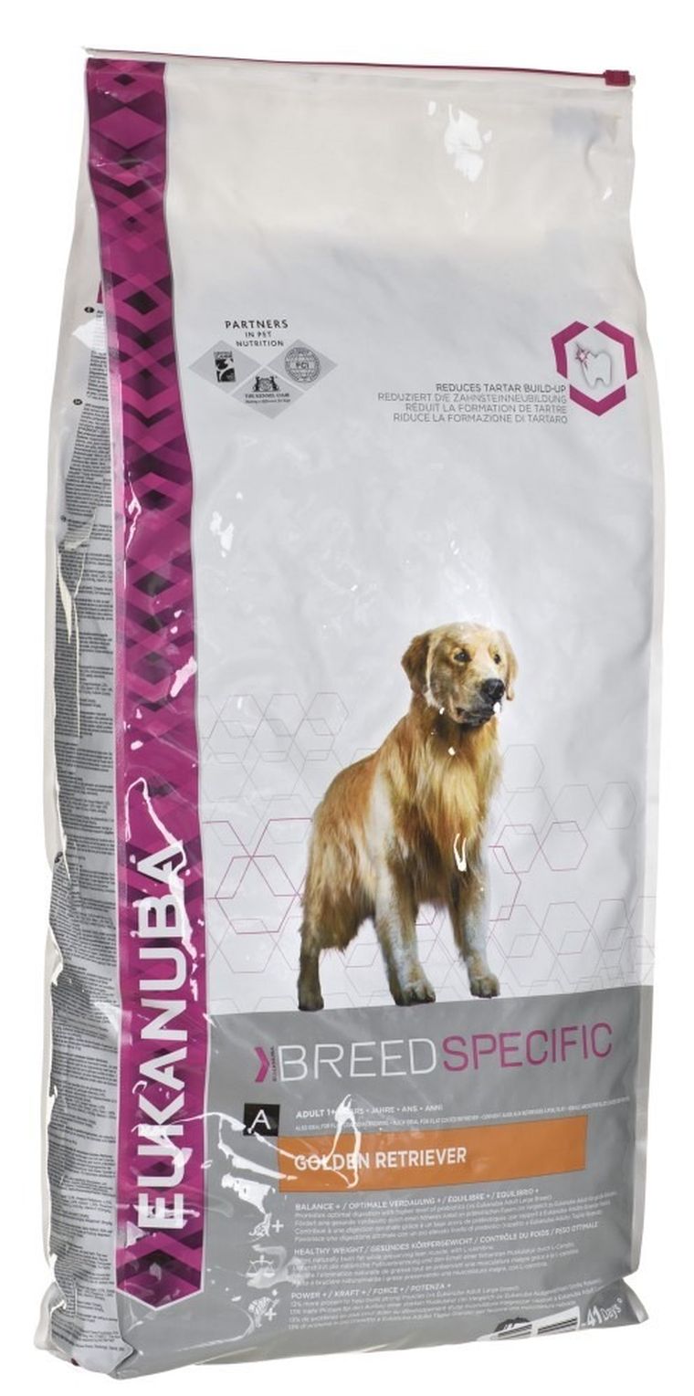 Eukanuba, Golden Retriever, Adult, chicken, karma sucha dla psa, 12 kg