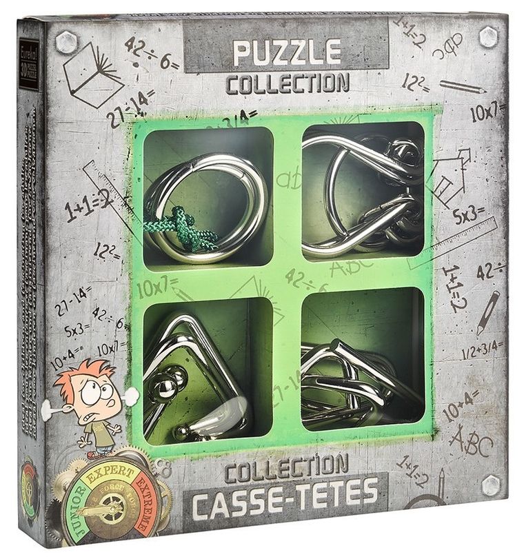 Eureka! Junior, łamigłówki metalowe, 4 szt.