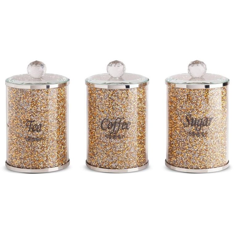 Eurofirany, ceramika, 10-17 cm, złoty