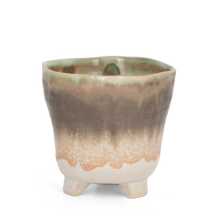 Eurofirany, ceramika, 11-10 cm, kremowy