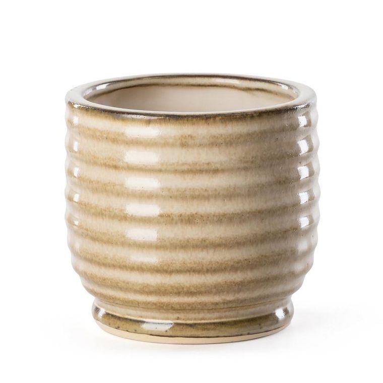 Eurofirany, ceramika, 12-11 cm, jasnobrązowy