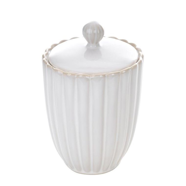 Eurofirany, ceramika, 12-19 cm, kremowy