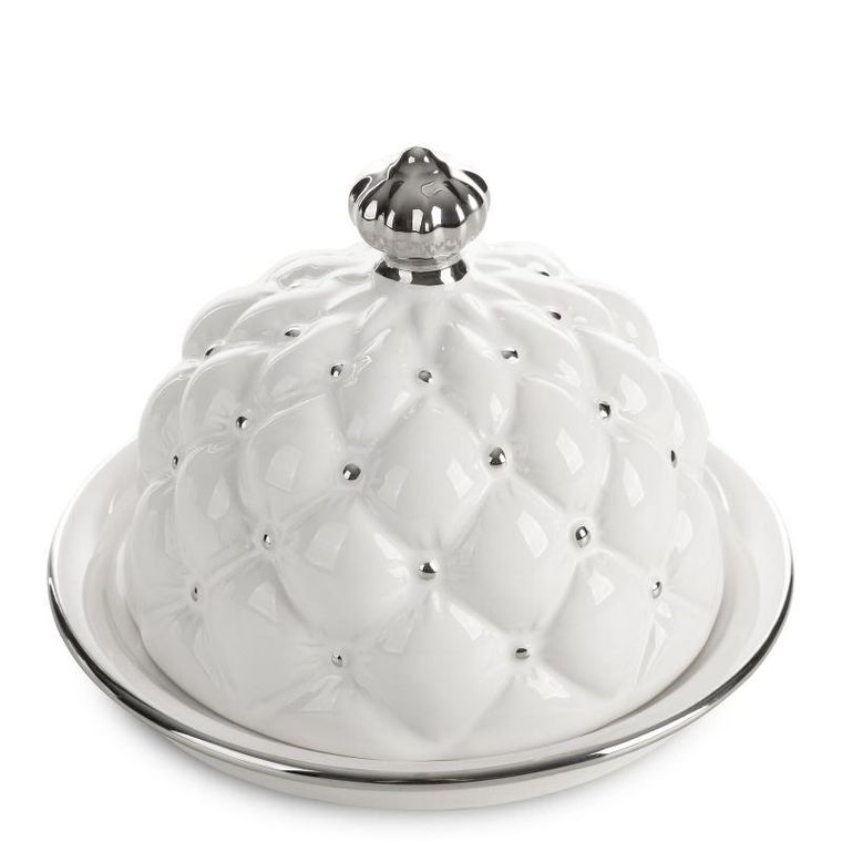 Eurofirany, ceramika, 16-12 cm, biały