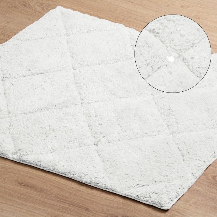 Eurofirany, dywanik łazienkowy, Chic, 50-70 cm, biały