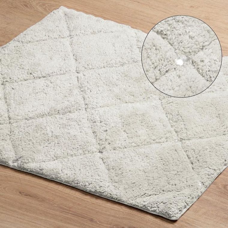 Eurofirany, dywanik łazienkowy, Chic, 60-90 cm, kremowy