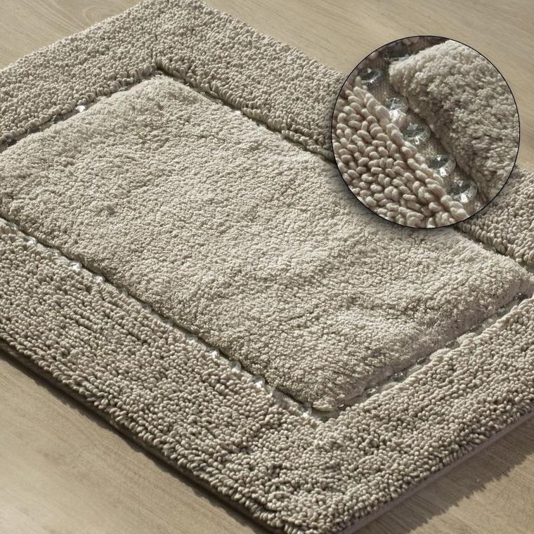 Eurofirany, dywanik łazienkowy, Chic, 60-90 cm, szary
