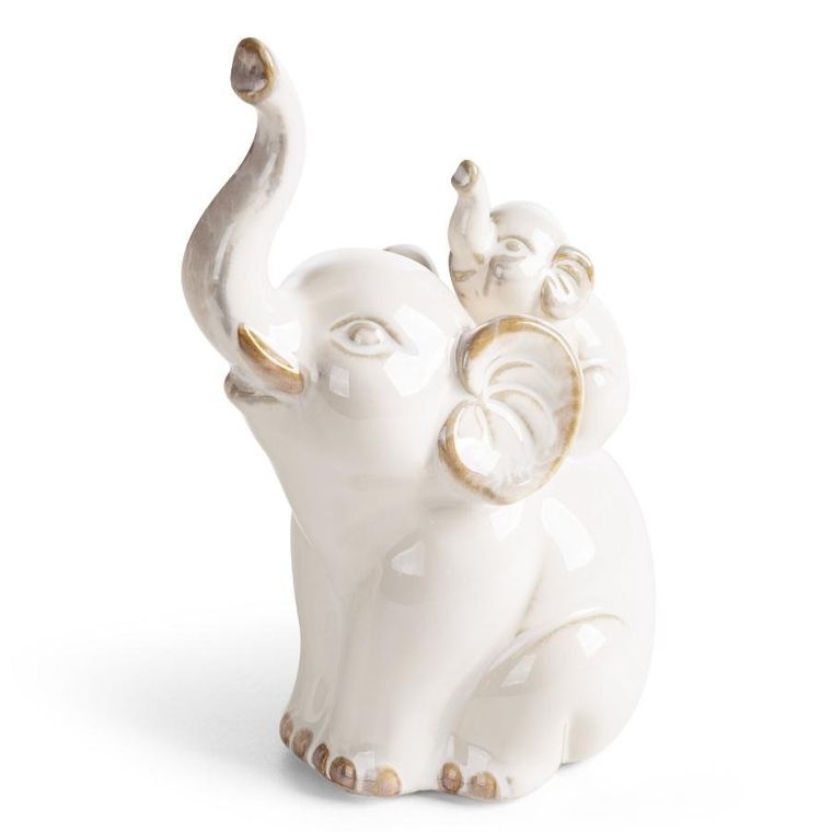 Eurofirany, figurka dekoracyjna, Avani, 13-9-20 cm, kremowy