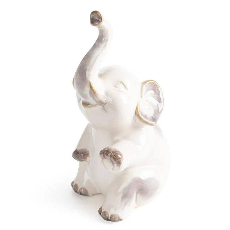 Eurofirany, figurka dekoracyjna, Avani, 13-9-23 cm, kremowy