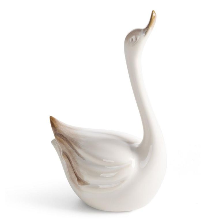 Eurofirany, figurka dekoracyjna, Avani, 15-5-20 cm, kremowy