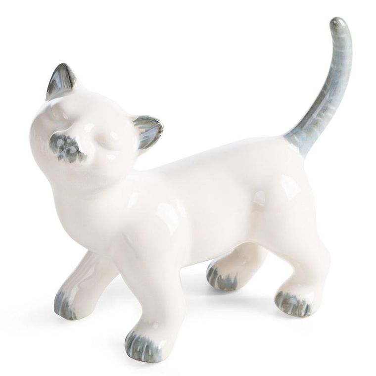 Eurofirany, figurka dekoracyjna, Avani, 21-9-18 cm, kremowy