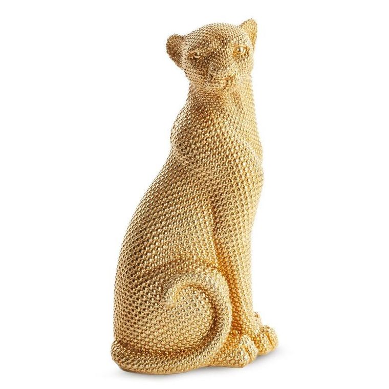 Eurofirany, figurka dekoracyjna Dean, 15-12-29 cm, złoty