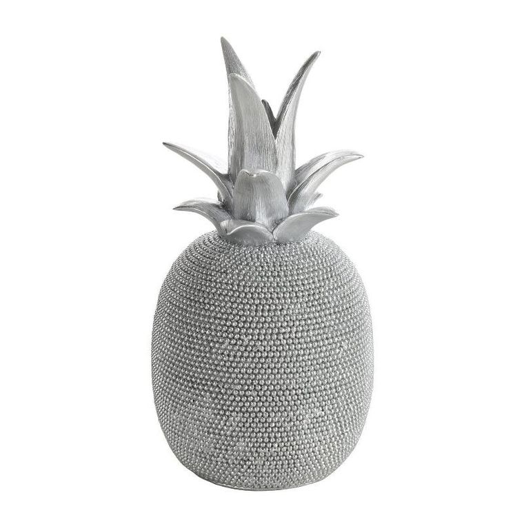 Eurofirany, figurka dekoracyjna Eld, 11-11-22 cm, srebrny