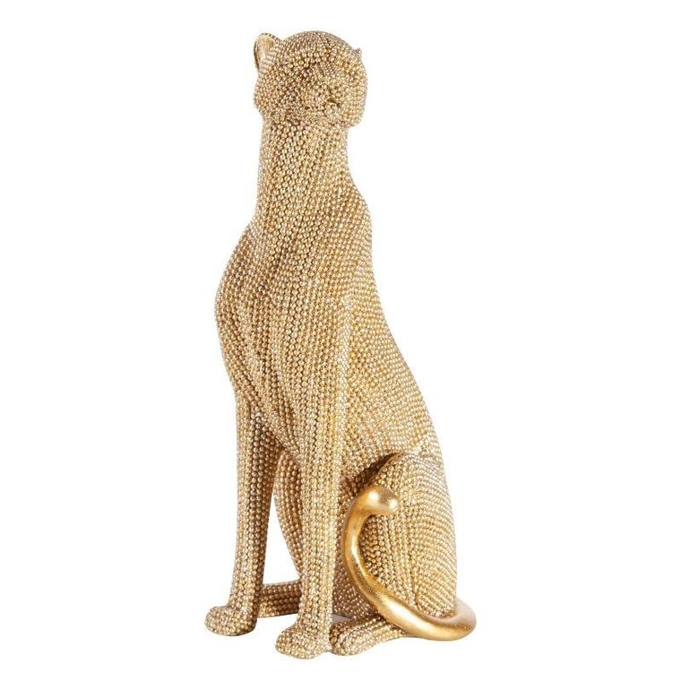 Eurofirany, figurka dekoracyjna, Eldo, 12-8-23 cm, złoty