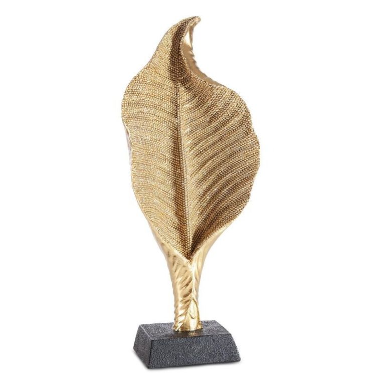 Eurofirany, figurka dekoracyjna, Eldo, 14-8-34 cm, złoty