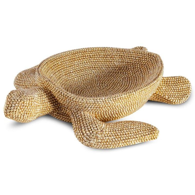 Eurofirany, figurka dekoracyjna, Eldo, 20-9-6 cm, złoty