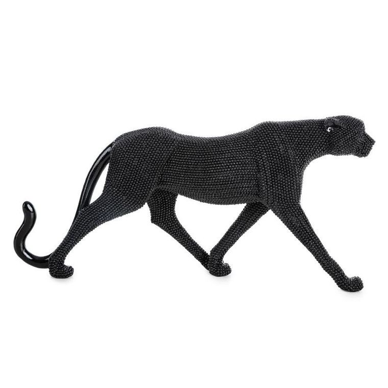 Eurofirany, figurka dekoracyjna, Eldo, czarny, 6-31-15 cm