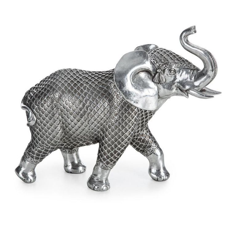 Eurofirany, figurka dekoracyjna, Evan, stalowy, 13-30-25 cm