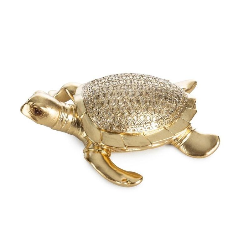 Eurofirany, figurka dekoracyjna, Haris, złoty, 12-14-5 cm