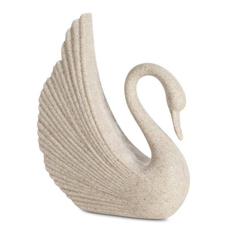 Eurofirany, figurka dekoracyjna Logan, 15-6-18 cm, beżowy