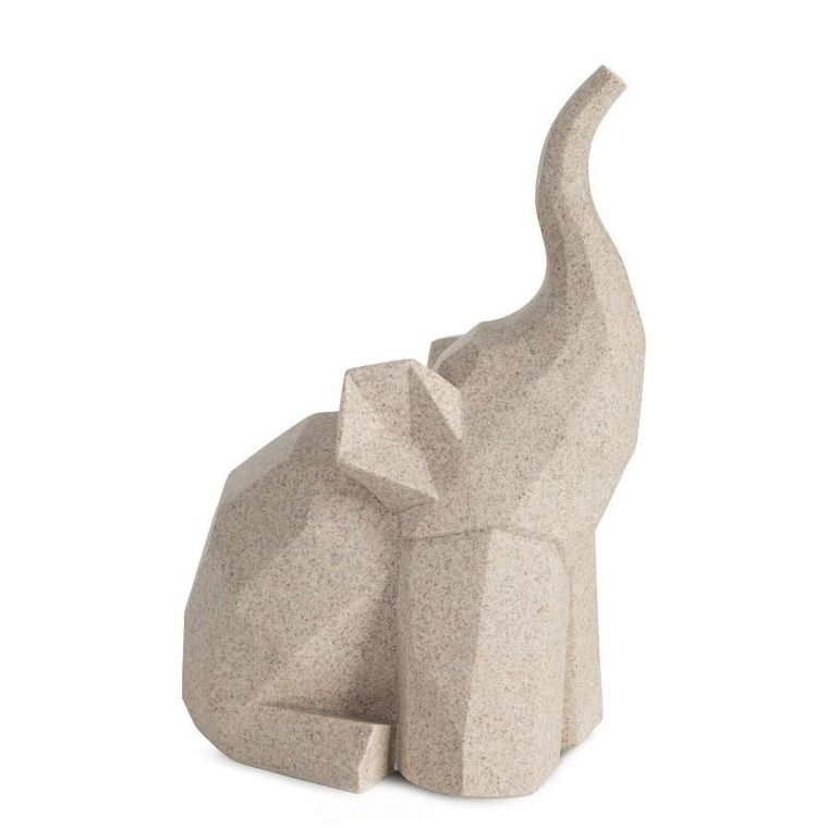 Eurofirany, figurka dekoracyjna Logan, 18-14-27 cm, beżowy