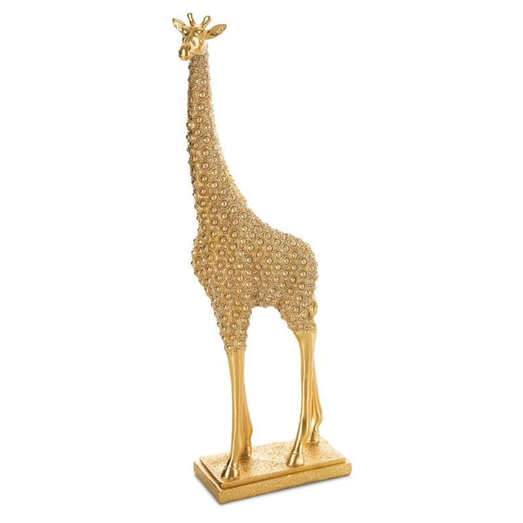 Eurofirany, figurka dekoracyjna, Senti, 12-6-34 cm, złoty