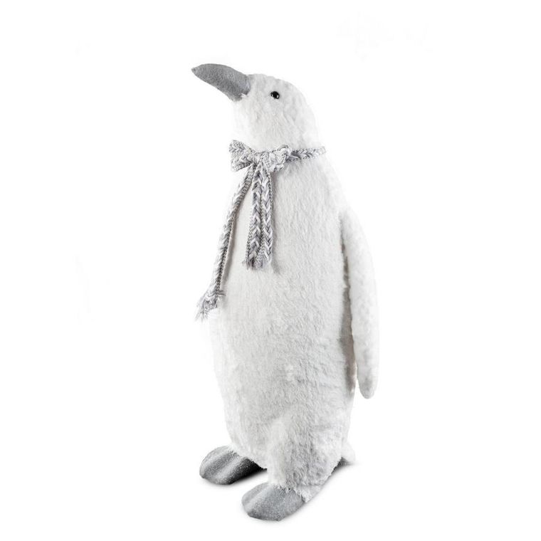 Eurofirany, figurka świąteczna, 30-28-59 cm, biały