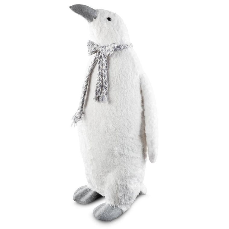 Eurofirany, figurka świąteczna, 34-33-71 cm, biały