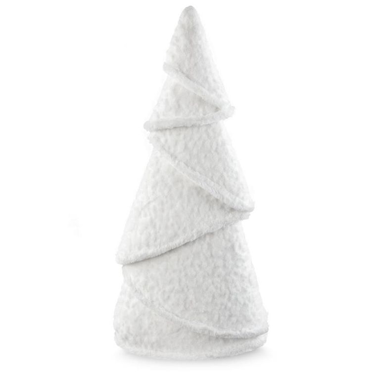 Eurofirany, figurka świąteczna, 36-21-69 cm, biały