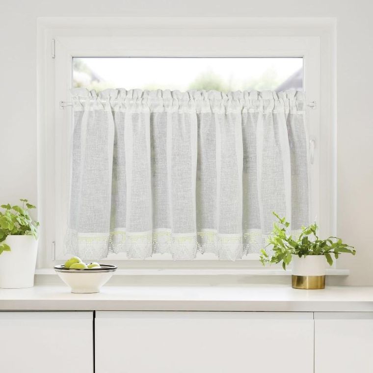 Eurofirany, firana gotowa, Doris, 60-150 cm, kremowy