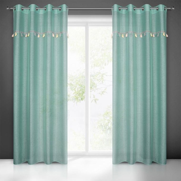 Eurofirany, firana gotowa, kids, 140-250 cm, miętowy