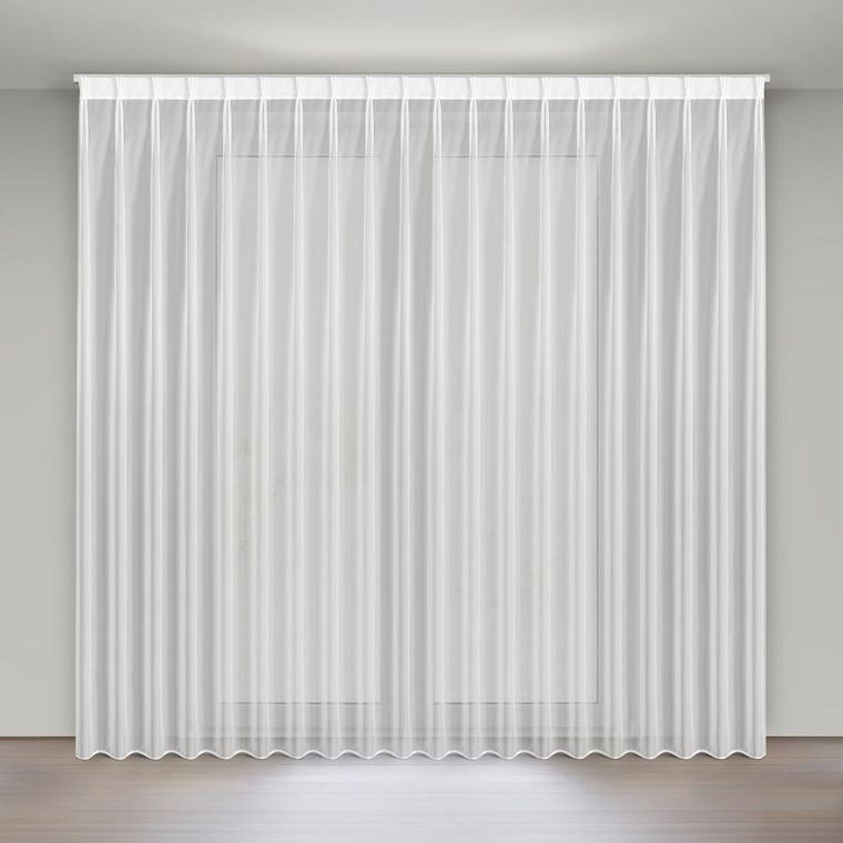 Eurofirany, firana gotowa Lucy, 400-270 cm, biały