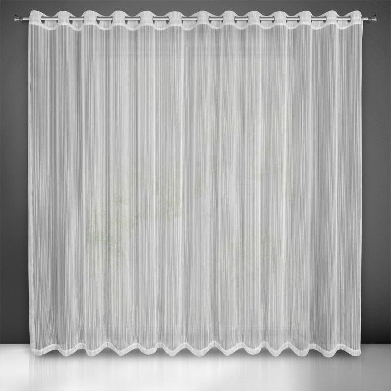 Eurofirany, firana gotowa, Noelia, 300-250 cm, biały