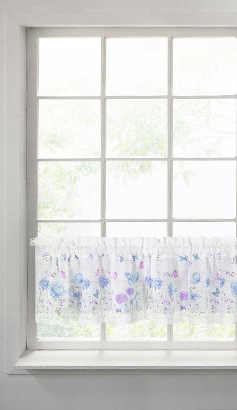 Eurofirany, firana gotowa, Zoja, 30-150 cm, biały