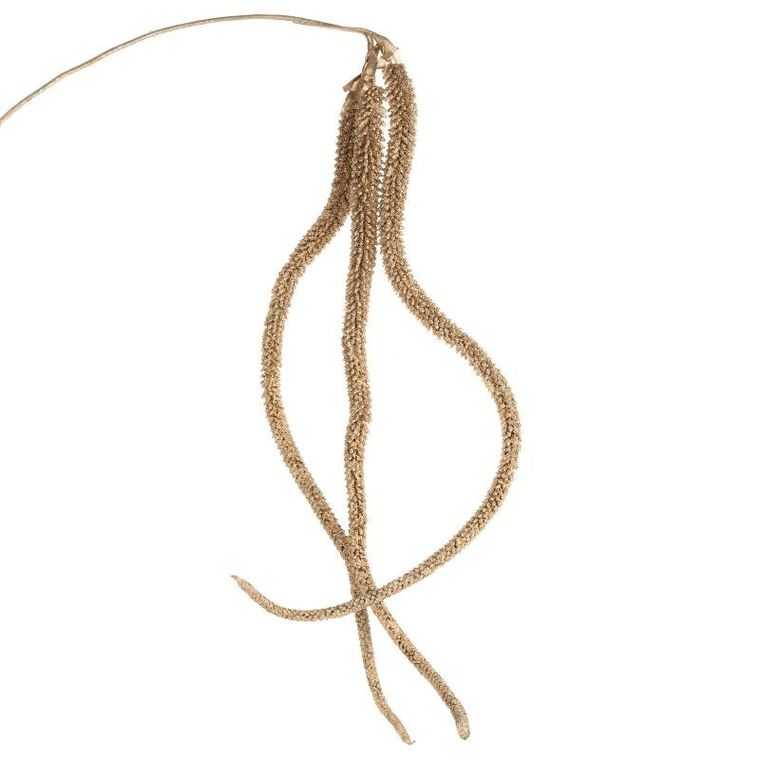 Eurofirany, gałązka świąteczna dekoracyjna, 10-70 cm, szampański