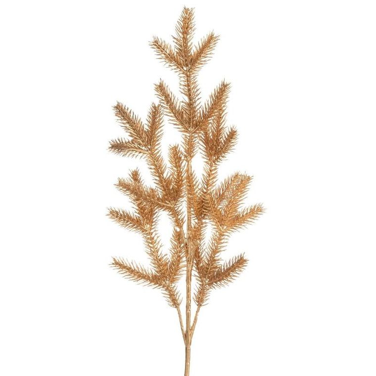Eurofirany, gałązka świąteczna dekoracyjna, 15-50 cm, złoty