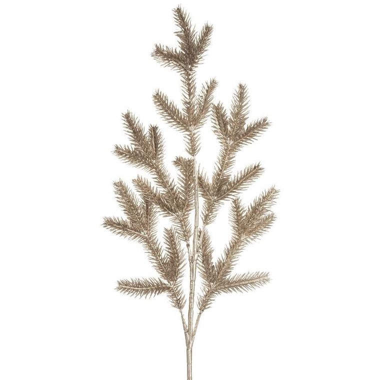 Eurofirany, gałązka świąteczna dekoracyjna, 20-50 cm, szampański