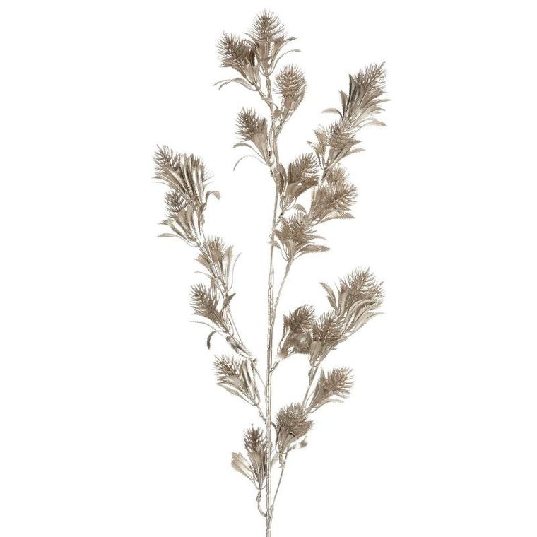 Eurofirany, gałązka świąteczna dekoracyjna, 20-85 cm, szampański