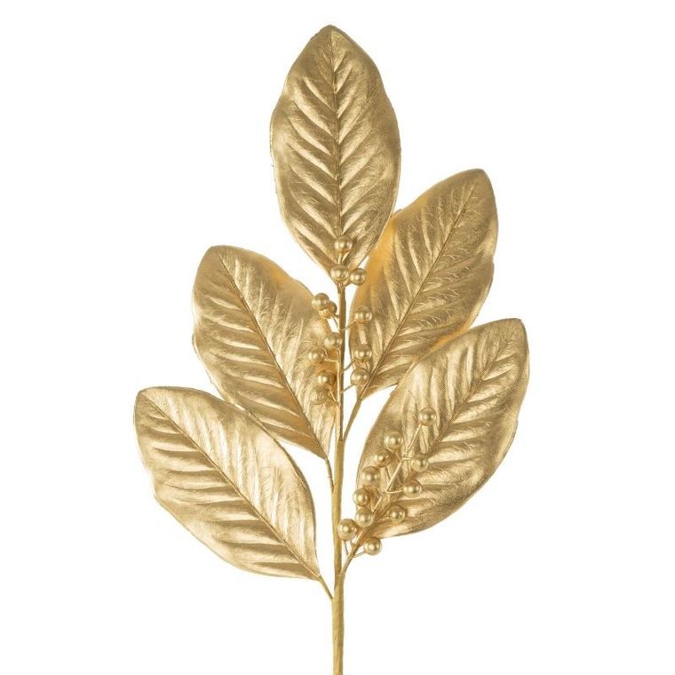 Eurofirany, gałązka świąteczna dekoracyjna, 25-80 cm, złoty