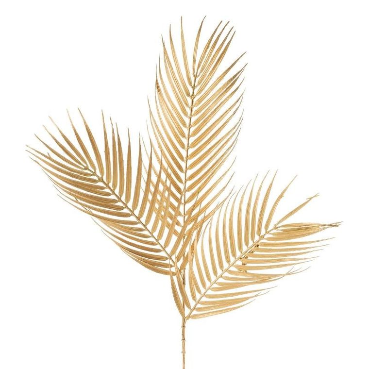 Eurofirany, gałązka świąteczna dekoracyjna, 25-86 cm, złoty