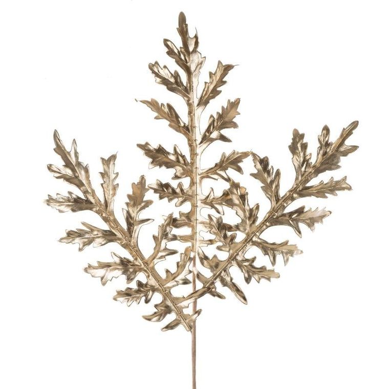 Eurofirany, gałązka świąteczna dekoracyjna, 30-92 cm, szampański