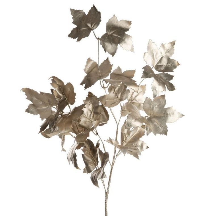Eurofirany, gałązka świąteczna dekoracyjna, 40-75 cm, szampański