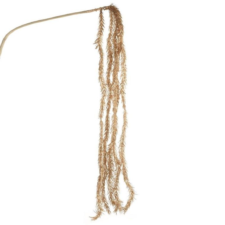 Eurofirany, gałązka świąteczna dekoracyjna, 5-96 cm, szampański