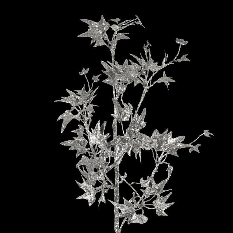 Eurofirany, gałązka świąteczna dekoracyjna, 78 cm, szampański