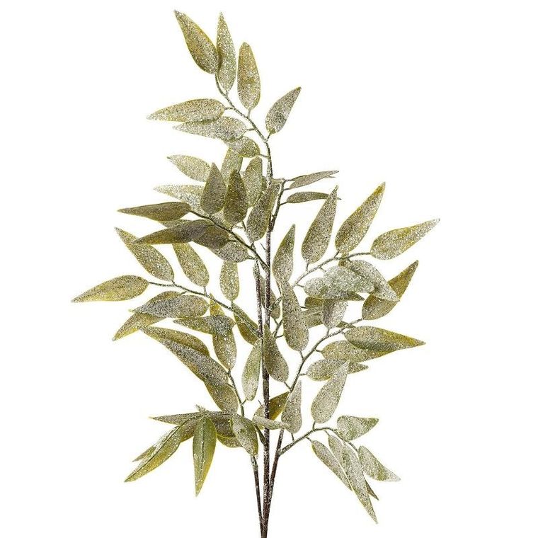 Eurofirany, gałązka świąteczna dekoracyjna, zielony, 17-77 cm