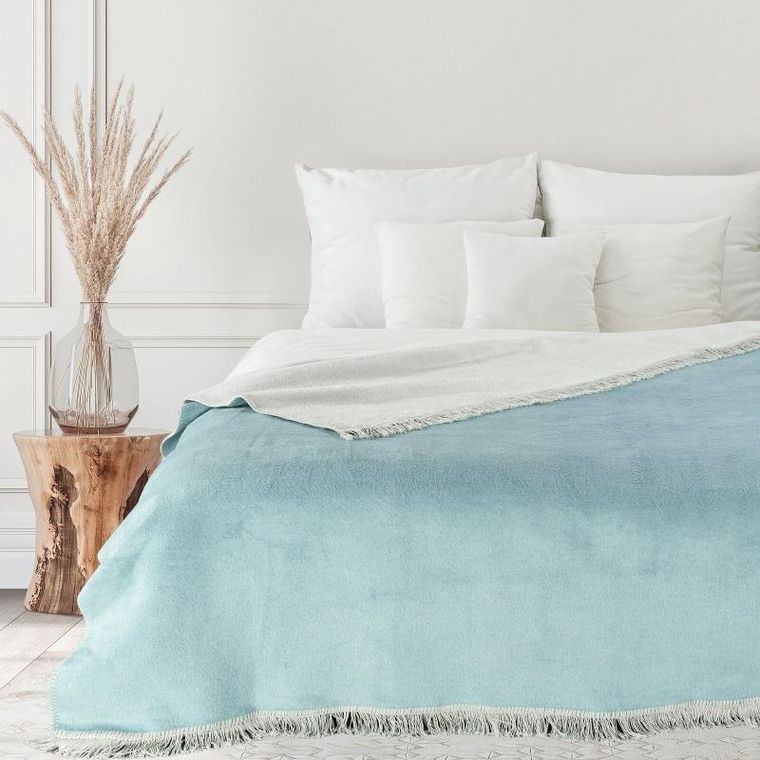 Eurofirany, koc duo, miętowy, 150-200 cm